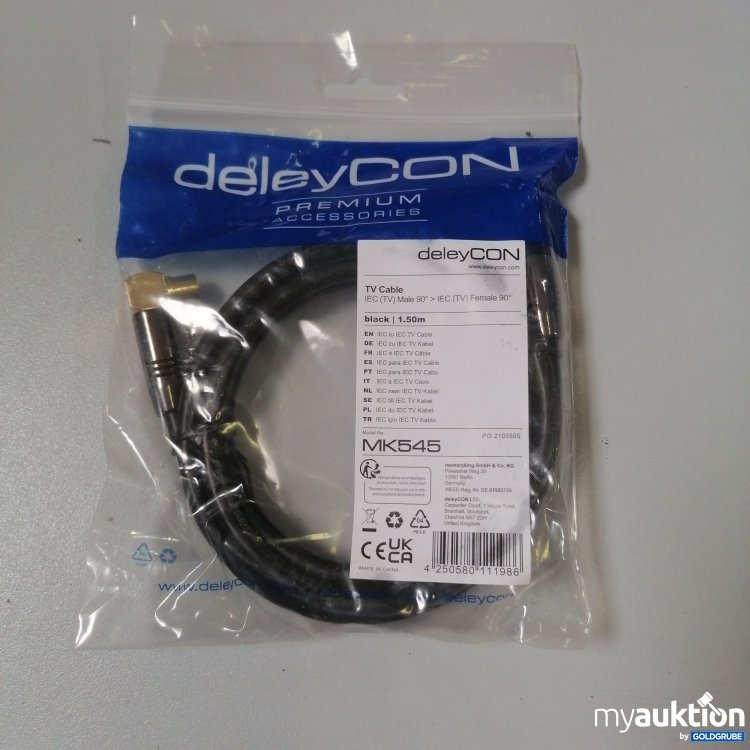 Artikel Nr. 771067: DeleyCON TV Cable 1.50m