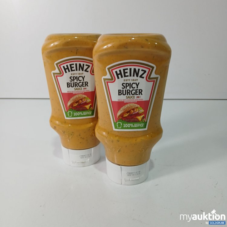 Artikel Nr. 800067: Heinz Spicy Burger Sauce 2x400ml