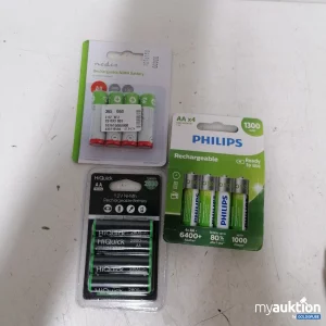 Auktion Diverse Rechargeable Batterien 