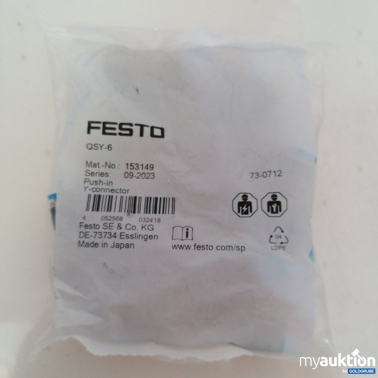 Artikel Nr. 745068: Festo Y-connector  10stk