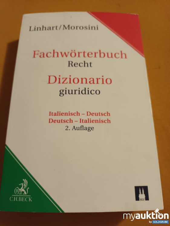 Artikel Nr. 349069: Fachwörterbuch Recht