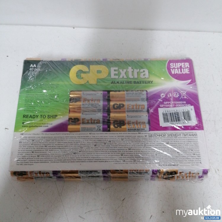 Artikel Nr. 737069: GP Extra AA Batterien 40stk 