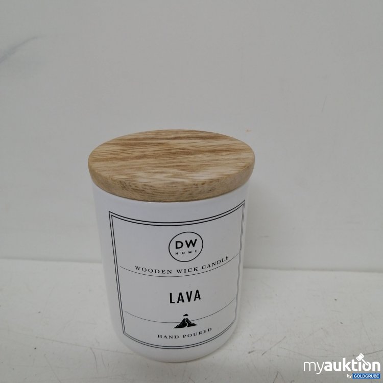 Artikel Nr. 796069: DW Home Wooden Wick Candle Lava 