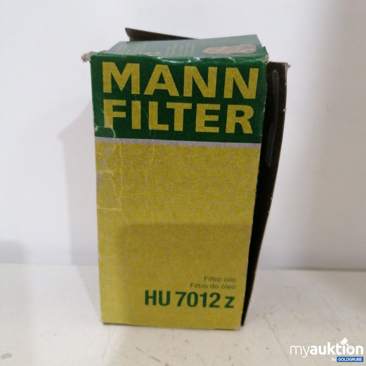 Artikel Nr. 740070: MANN FILTER Ölfilter HU 7012 z