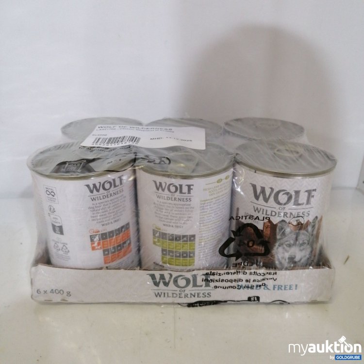 Artikel Nr. 767070: Wolf Of Wilderness Mixpaket 6x400g 