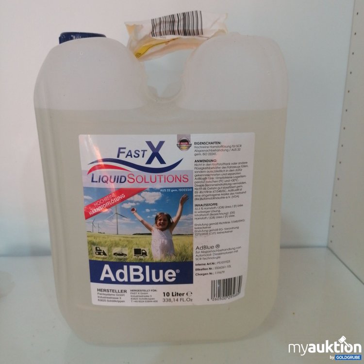 Artikel Nr. 744071: FasrX AdBlue 10l 