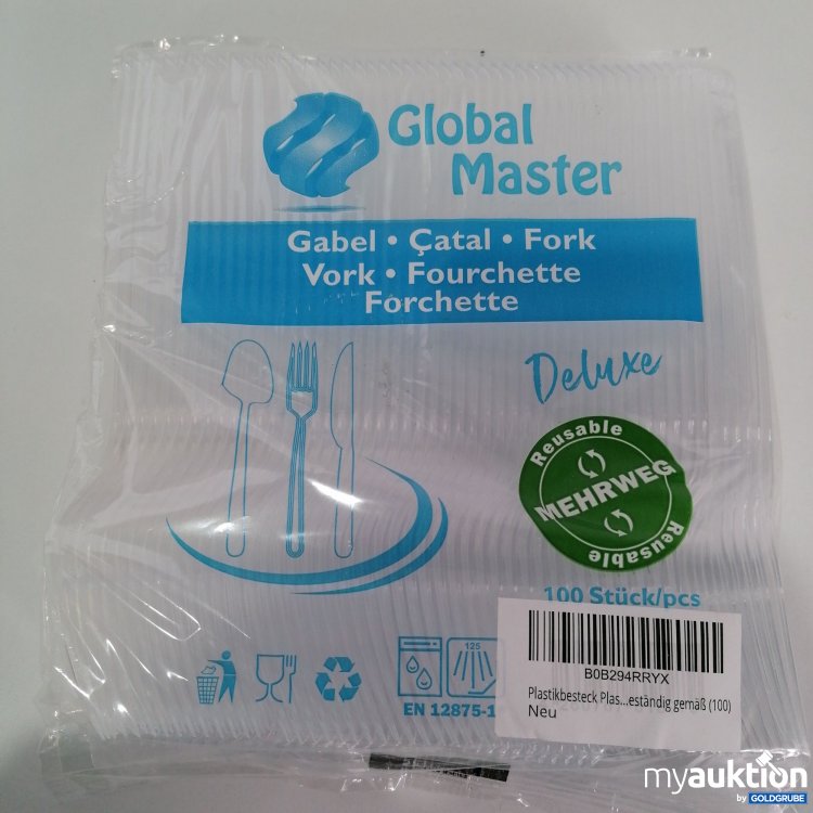 Artikel Nr. 780071: Global Master Gabel 100stk 