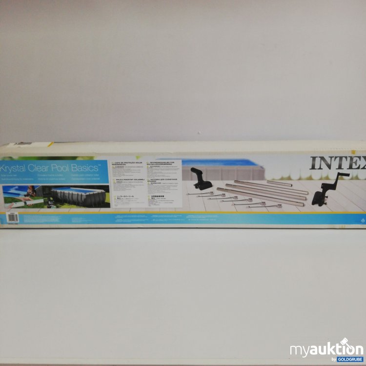 Artikel Nr. 783071: Intex Krystal Clear Pool Basics 28051 Aufrollvorrichtung für Solarplane