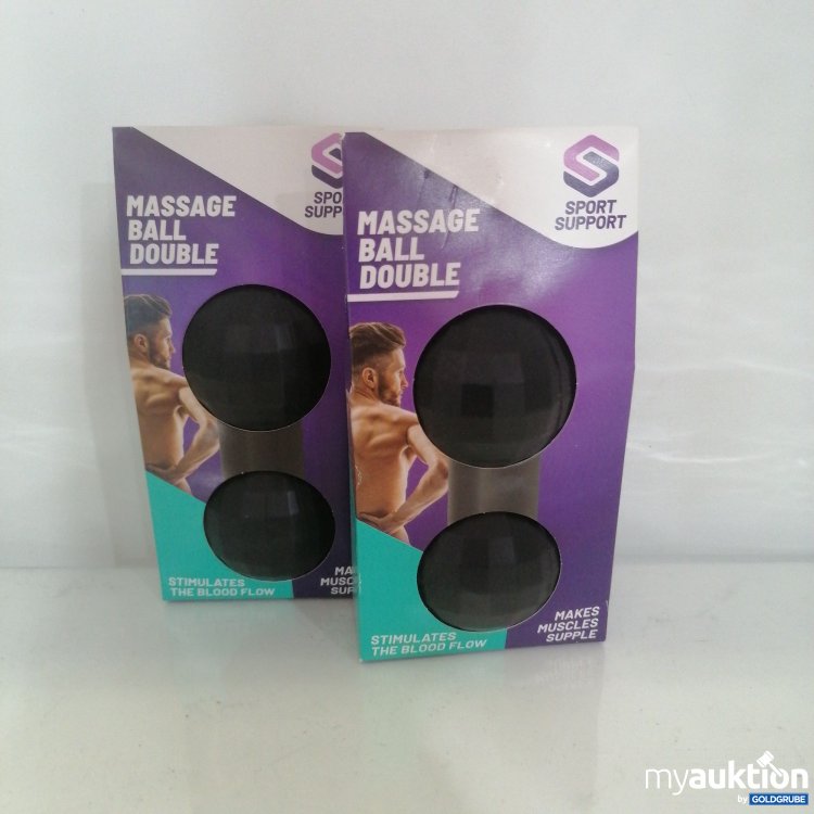 Artikel Nr. 379072: Sport Support Massage Ball Double 2 Stück 