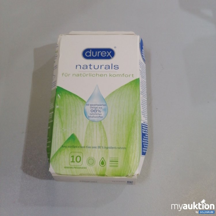 Artikel Nr. 772072: Durex Naturals 10 Kondome 