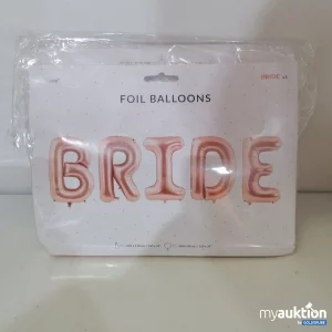 Auktion PartyDeco Bride Folien Ballons