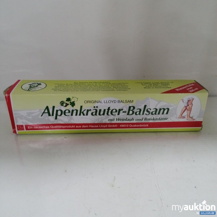 Artikel Nr. 384073: Alpenkräuter Balsam 200ml