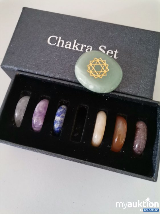 Artikel Nr. 755073: Chakra  Set  7 Stk Steine