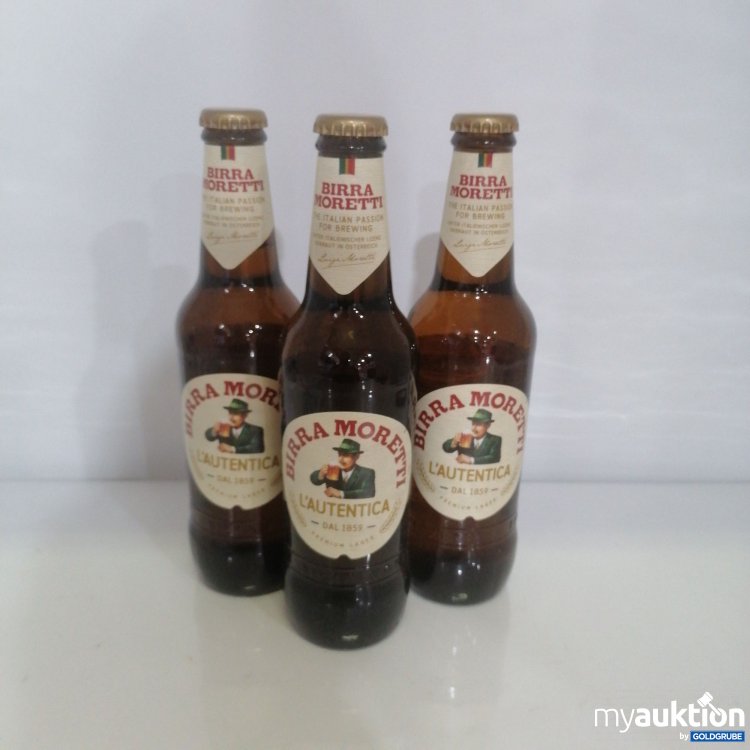 Artikel Nr. 764074: Birra Moretti L'autentica 3x0,33l