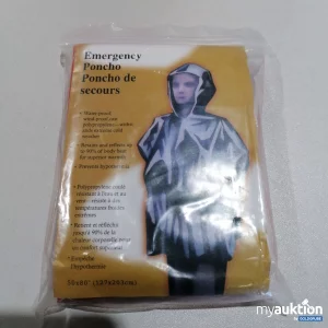 Auktion Emergency Poncho 