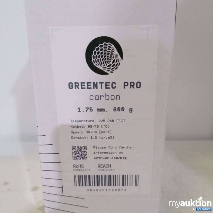 Artikel Nr. 740075: Extrudr Greentech Pro carbon 1.75mm, 800g 