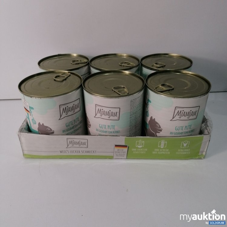 Artikel Nr. 793075: Mjamjam Katzenfutter 6x800g 