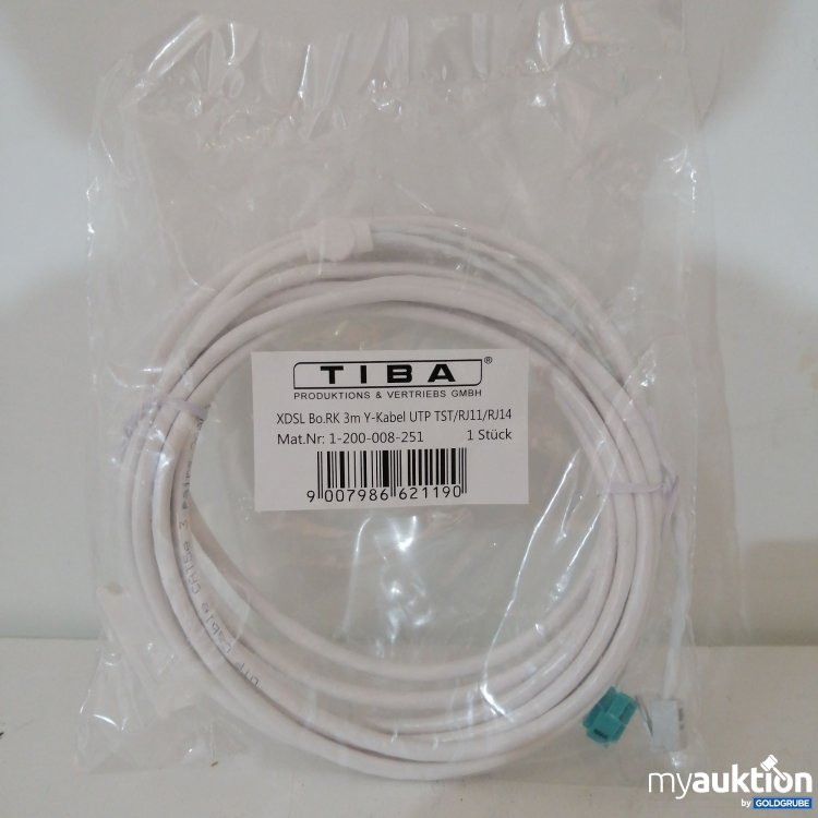 Artikel Nr. 758076: Tiba XDSL Y-Kabel 3m 