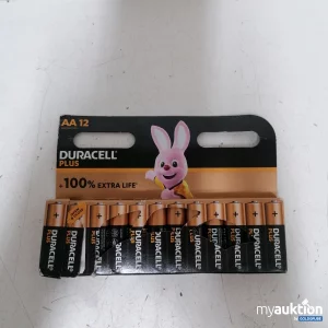 Auktion Duracell Plus AA Batterien 12 stk 