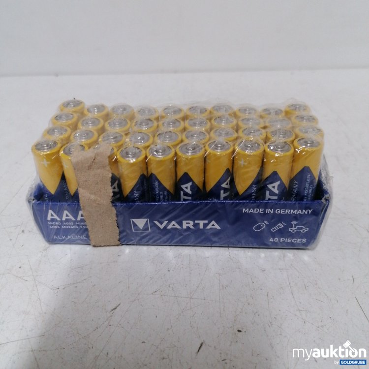 Artikel Nr. 737077: Varta AAA Batterien 40stk 