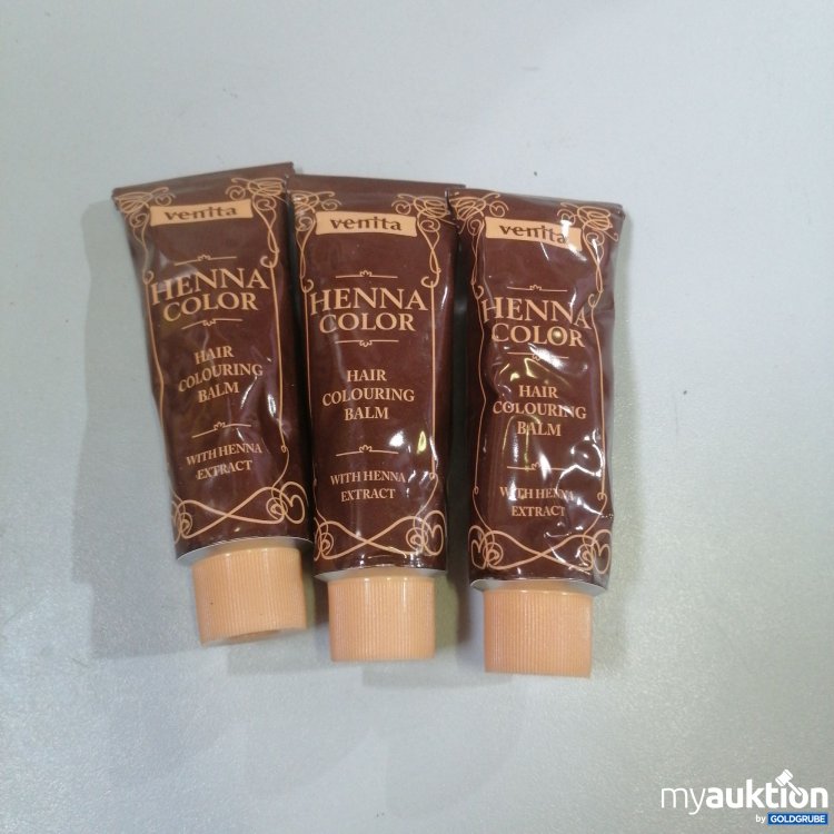 Artikel Nr. 773078: Venita Henna Color Hair Balm 3x75ml 