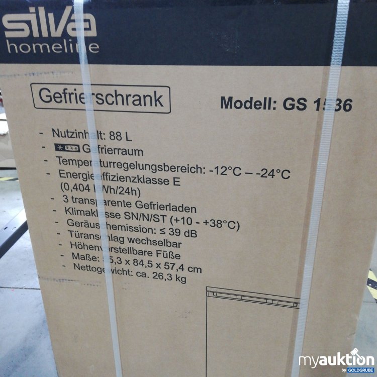 Artikel Nr. 357079: Silva Homeline Gefrierschrank GS1536