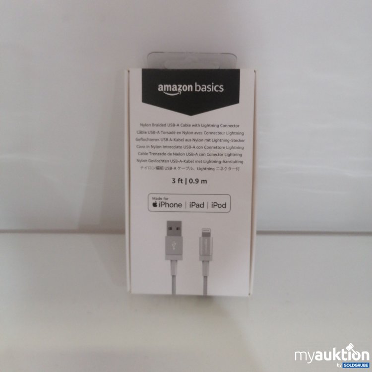 Artikel Nr. 754079: Amazonbasics USB A-Kabel aus Nylon 