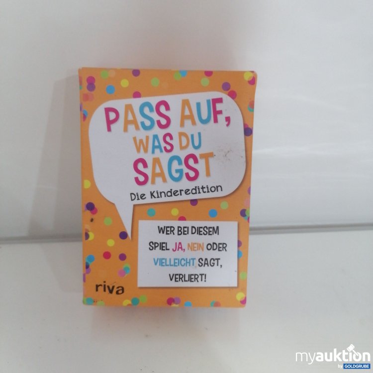 Artikel Nr. 749080: Riva Pass auf, was du sagst 