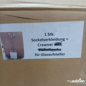 Artikel Nr. 520080: Sockelverkleidung für Glasaufsteller