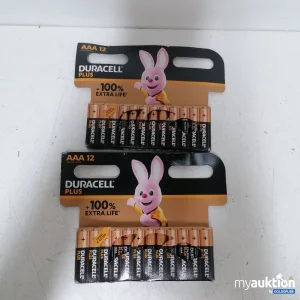 Auktion Duracell Plus AAA 12