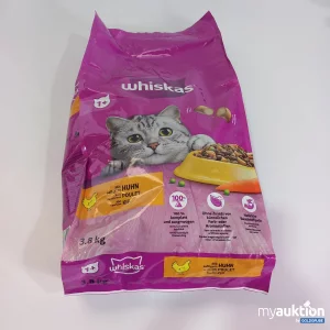 Auktion Whiskas Katzen Trockenfutter 3.8kg 