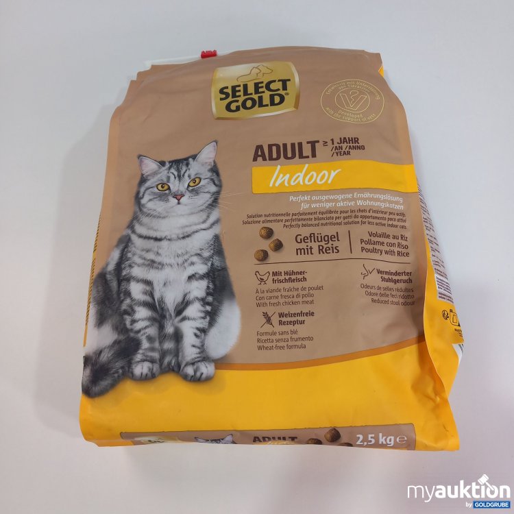 Artikel Nr. 780082: Select Gold Katzen Trockenfutter 2,5kg