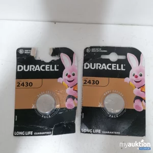 Auktion Duracell 2430 Batterien 