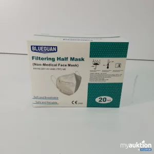 Auktion Blueguan Filtering Half Mask FFP2 20 Stück 