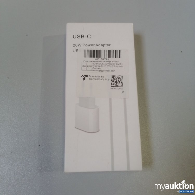 Artikel Nr. 757085: USB-C 20W Power Adapter 