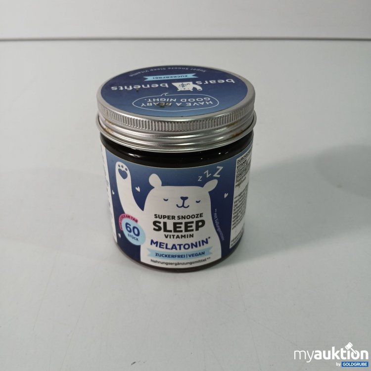 Artikel Nr. 800085: Bears Benefits Sleep Vitamin Melatonin 150g