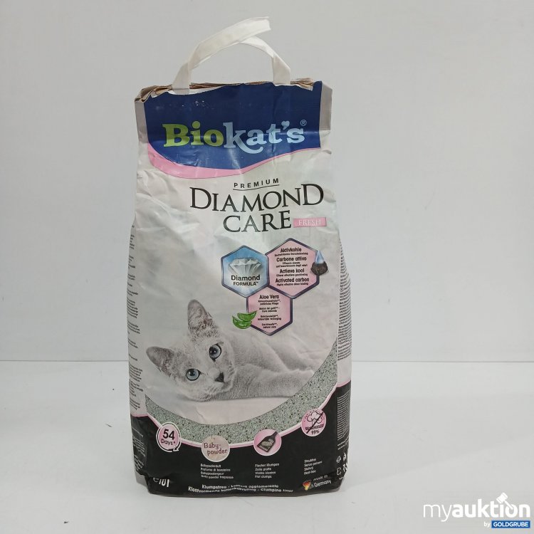 Artikel Nr. 805085: Bio Kats Premium Diamond care fresh Katzenstreu 10L