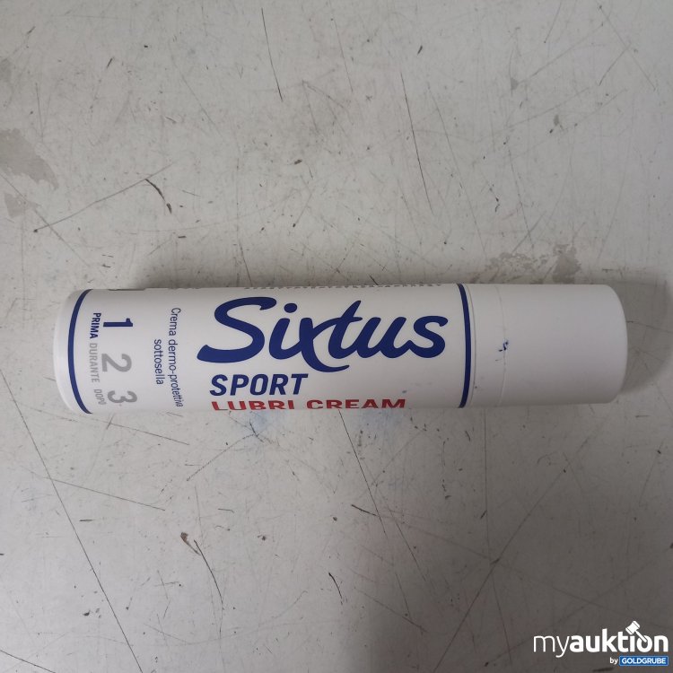 Artikel Nr. 364087: Sixtus Sport Lubri Cream 100ml