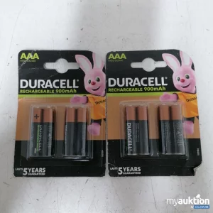 Auktion Duracell Rechargeable 900mAh  4stk