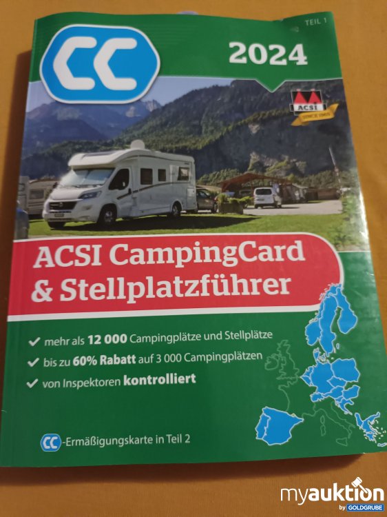 Artikel Nr. 349089: Teil 1, ACSI Campingcard & Stellplatzführer