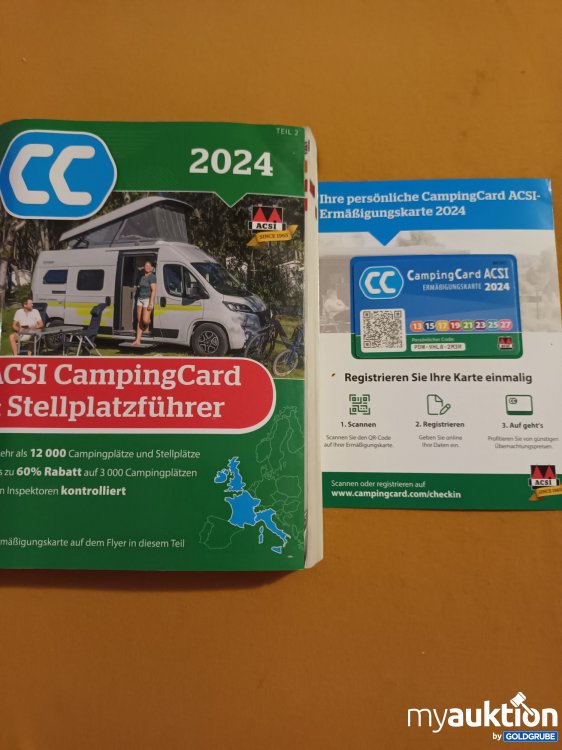 Artikel Nr. 349090: Teil 2, ACSI Campingcard & Stellplatzführer