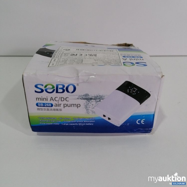 Artikel Nr. 782092: Sobo Mini AC/DC SB-268 air pump 