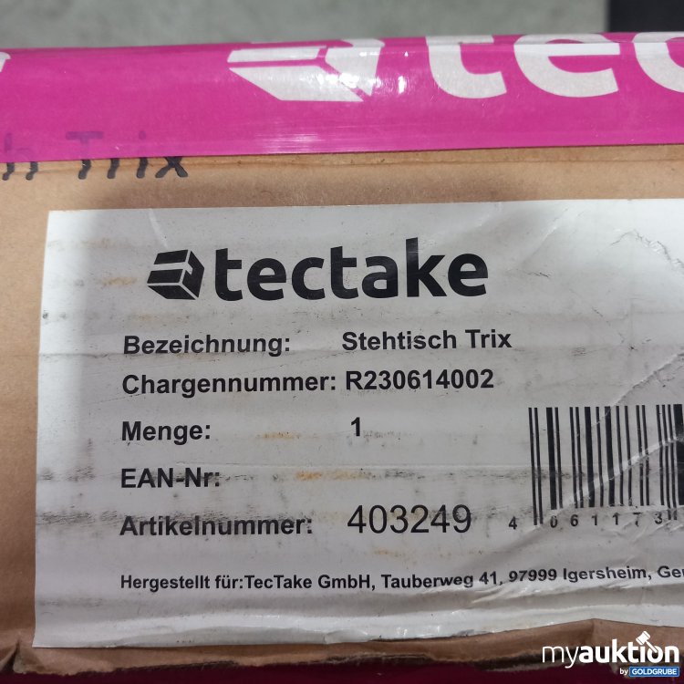 Artikel Nr. 769093: Tectake Stehtisch Trix  