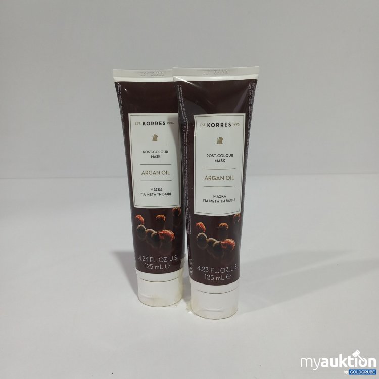 Artikel Nr. 790093: Korres Post colour mask argan oil 2x125ml