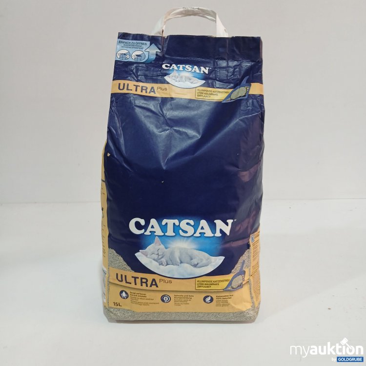 Artikel Nr. 794093: Catsan Ultra Plus Klumpstreu 15l