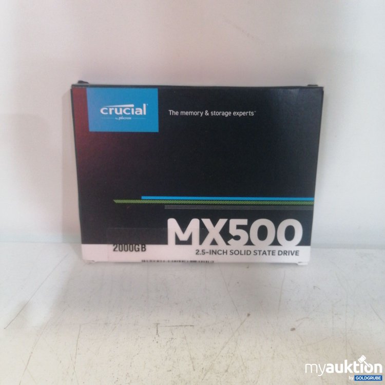 Artikel Nr. 708094: Crucial MX500 2000GB 2.5 Inch Solid State Drive 