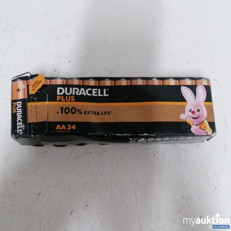 Artikel Nr. 737095: Duracell Plus AA24, Verpackung leicht beschädigt 