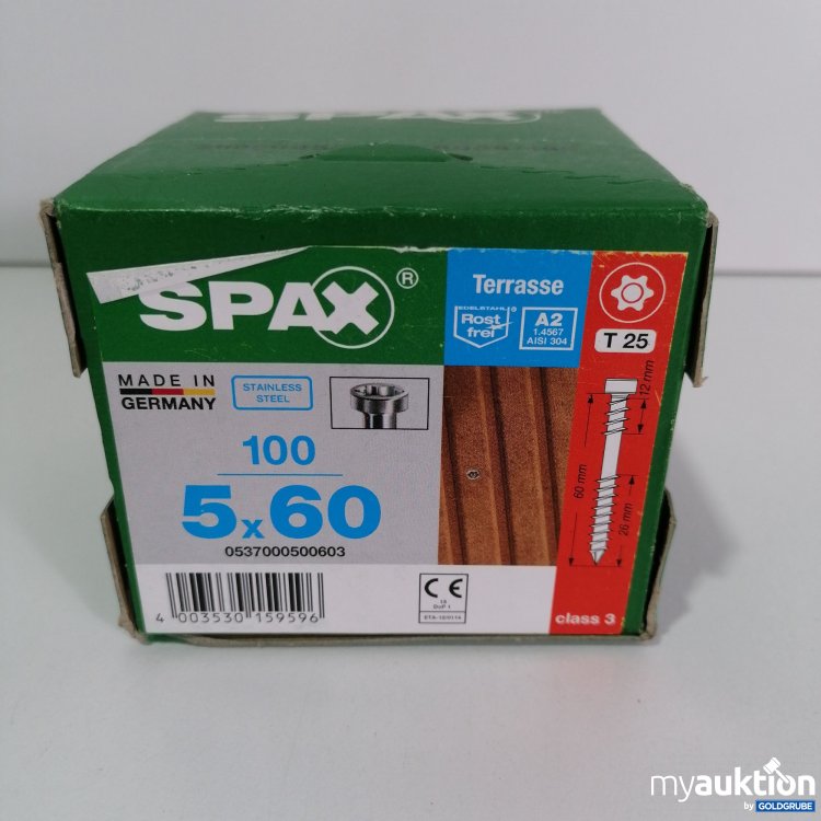 Artikel Nr. 782095: Spax aterasse 100/5x60 T25