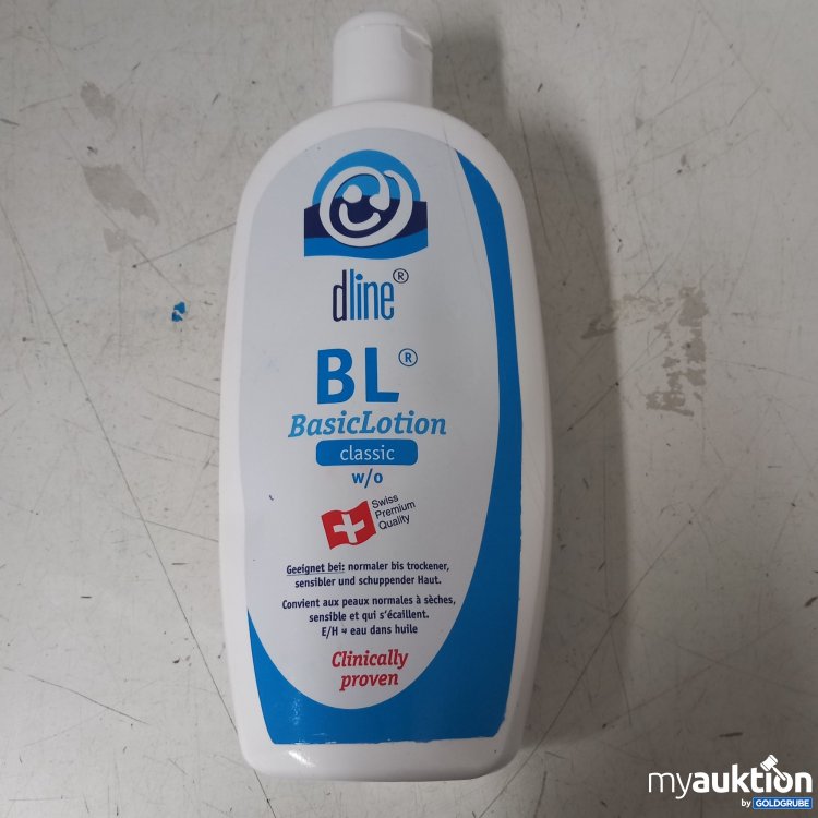 Artikel Nr. 364096: Dline BL Basic Lotion 500ml 