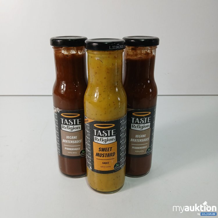 Artikel Nr. 800097: Taste Religion Sauce 3x240ml